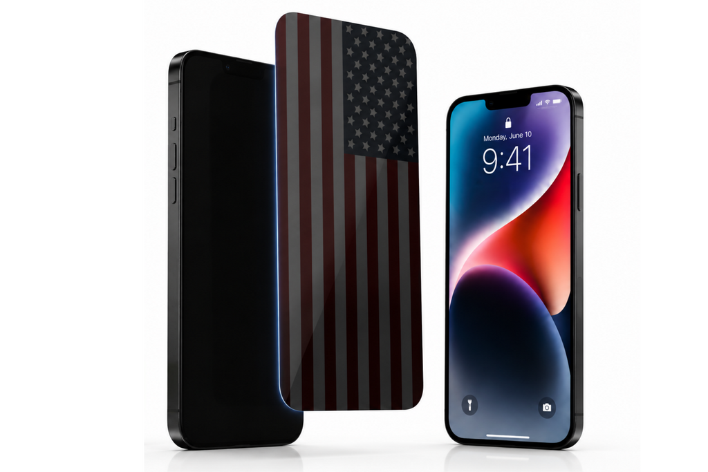 USA Screen Protector: iPhone 15 Pro Max, 14 Pro Max, 13 Pro Max, 12 Pro Max & iPhone 16 Plus, 15 Plus, 14 Plus